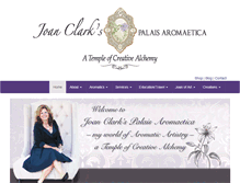 Tablet Screenshot of joanclark.com